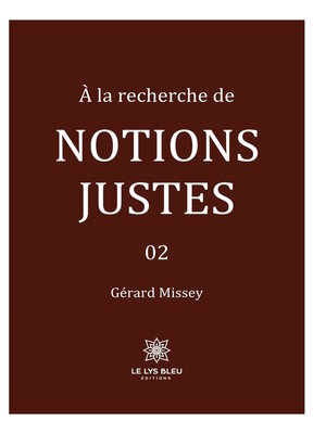 cover image of À la recherche de notions justes--Tome 2